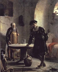 Kong Christian II i Fængsel