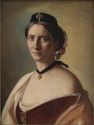 Kunstnerens Hustru, Alma Bloch, født Trepka