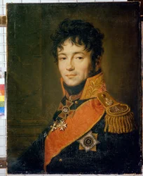 Portræt af grev Evgraf Fedotovich Komarovsky (1769-1843) - Peinture af Carl Christian Vogel von Vogelstein (1788-1868), huile sur toile, 67x52 cm - Portræt af grev Evgraf Fedotovich Komarovsky, Olie på lærred af Carl Christian Vogel von Vogelstein