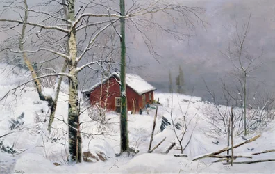 En lille bedrift (olie på lærred)