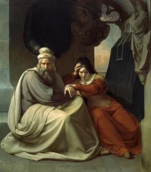 Det sørgende kongepar. 1830
