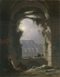 Colosseum om natten, tidlige 1830