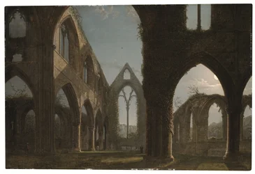 Tintern Abbey (olie på lærred)
