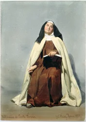 En nonne af St. Theresa-ordenen, 1852