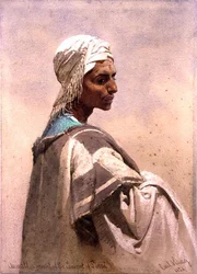Auwatt, en tjener ved Sinai-klostret