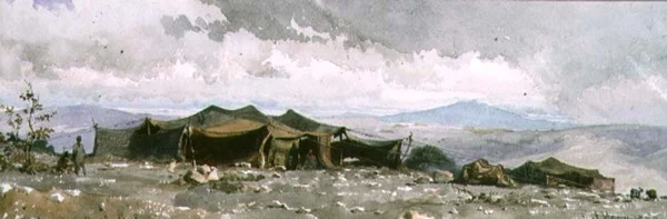 I lejren Agile Aglia, 1859 (wc)