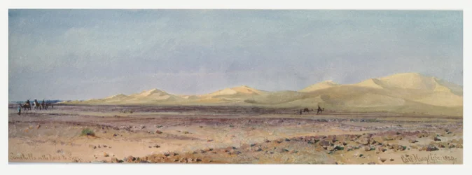 Sand Hills på vejen til Suez, 1859