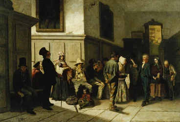 På Politigården, 1857