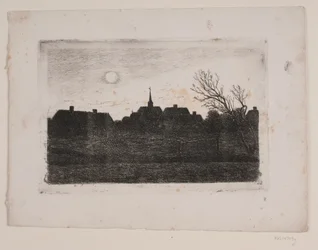 Hornbæk kirke, sommeraften