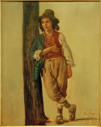 C.L.Jessen, italiensk hyrde-dreng