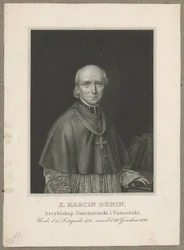 Marcin Dunin Sulgustowski (1774 Wał - 1842 Poznań) - ærkebiskop, metropolit af Gniezno og Poznań samt Polens primas i årene 1831-1842