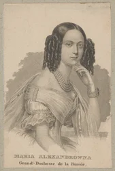 Maria Alexandrovna (født som Maximiliane Wilhelmine Marie af Hessen-Darmstadt, 1824 Darmstadt - 1880 Sankt Petersborg) - yngste datter af Ludvig II af Hessen og Vilhelmine af Baden, prinsesse af Hessen, kejserinde af Rusland som hustru til zar Alexander II