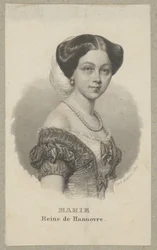 Maria af Hannover (1776 London - 1857 London) - prinsesse af Storbritannien og Irland, Hannover og Braunschweig-Lüneburg samt gennem ægteskab hertuginde af Gloucester og Edinburgh