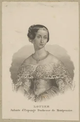 Maria Ludwika Ferdynanda af Spanien (egentlig María Luísa Fernanda de Borbón, 1832 Madrid - 1897 Sevilla) - infanta af Spanien og hertuginde af Montpensier