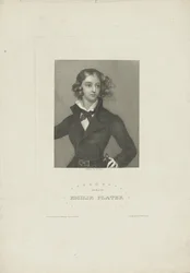 Portræt af Emilia Plater 1806-1831, ca 1834.