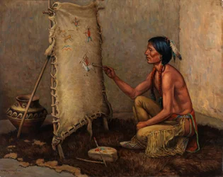 Indisk kunstner