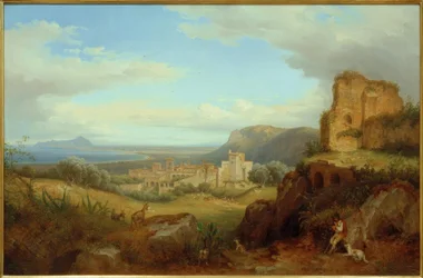 C. Morgenstjerne, udsigt over Terracina