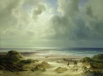 Klit ved Hegoland, Stille Hav