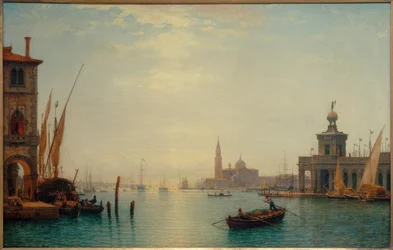 Venedig, Canal Grande, udsigt over S.Giorgio... / C.Morgenstern