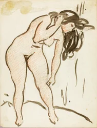 Stående nøgen
