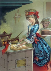 In the Kitchen, illustration fra 