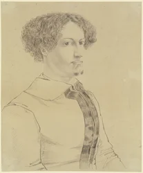 Portræt af Franz Georg Hammer