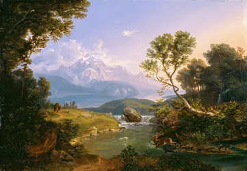 Hjortejagt ved Hintersee nær Berchtesgaden