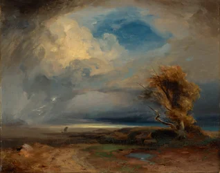 Kosmisk stormlandskab