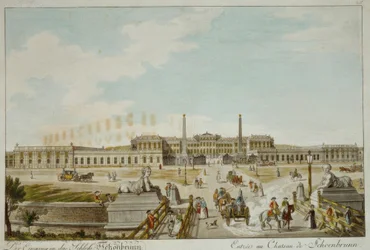 Indgangen til Schönbrunn -paladset