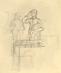 Die Meldung, midten af slutningen af det 19. århundrede, c1924.