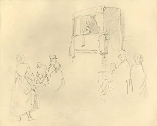 Kasperltheater I, midten af slutningen af det 19. århundrede, c1924.
