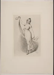 Dansende pige