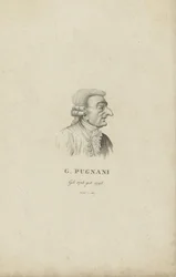 Portræt af violinisten og komponisten Gaetano Pugnani 1731-1798, 1815.
