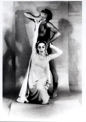 Martha Graham (1894-1991) og Bertram Ross (1920-2003) i 