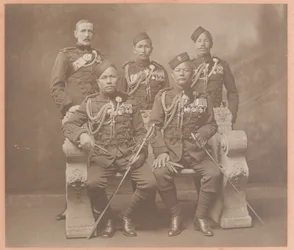 Kongens indiske ordensofficerer fra Gurkha-regimenterne