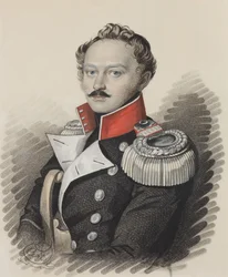 Portræt af Alexander Stepanovich Talyzin 1795-1858, slutningen af 1820