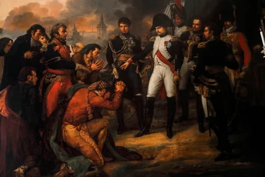 Napoleon foran Madrid i 1808