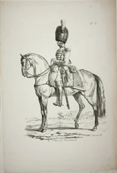 Royal Guard, Norman bereden soldat og hest, nr. 2