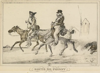 Scener i dagligdagen, veje og stier: Road to Poissy
