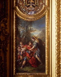 Armada lænker Ronaldo, af Carle van Lo (1705-1765), Royal Palace (Palazzo Riley), Torino, Italien