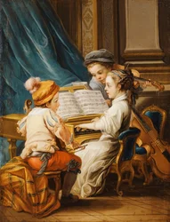 De fire kunster - musik,