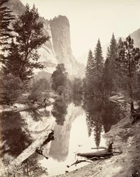 Washington Tower, Yosemite, ca. 1872, trykt ca. 1876.