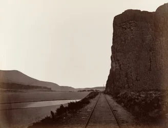 Kap Horn nær Celilo, 1867.