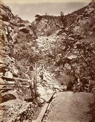 Hot Sulphur Springs, Santa Barbara, 1876, trykt ca. 1876.