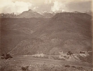 Sutro Tunnelskakt nr. 2, 1875, trykt ca. 1876.