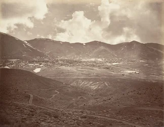 Virginia City, 1875, trykt ca. 1876.