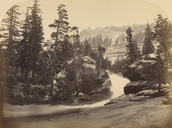 Vandfald - Nevada Fall - 700 fod, Yosemite