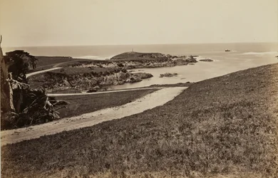 Kystudsigt nær Monterey