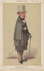 Vanity Fair: Dagens mænd nr. 14 "A Faithful Friend, an eminent Savant, and the best possible of Presidents"