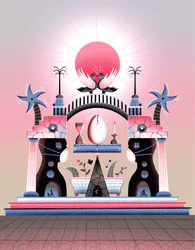 Der er ingen fragmenter, hvis der ikke er en helhed, 2020 (digital illustration)